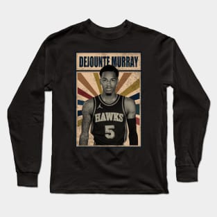 Atlanta Hawks Dejounte Murray Long Sleeve T-Shirt